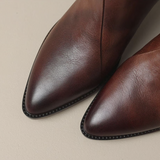 Camila - Botins Luxo Salto Baixo