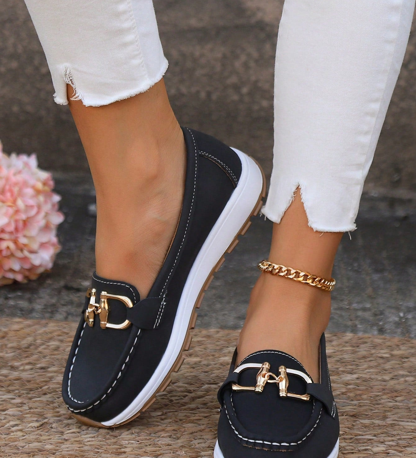 Eli - Sapatos rasos fivela
