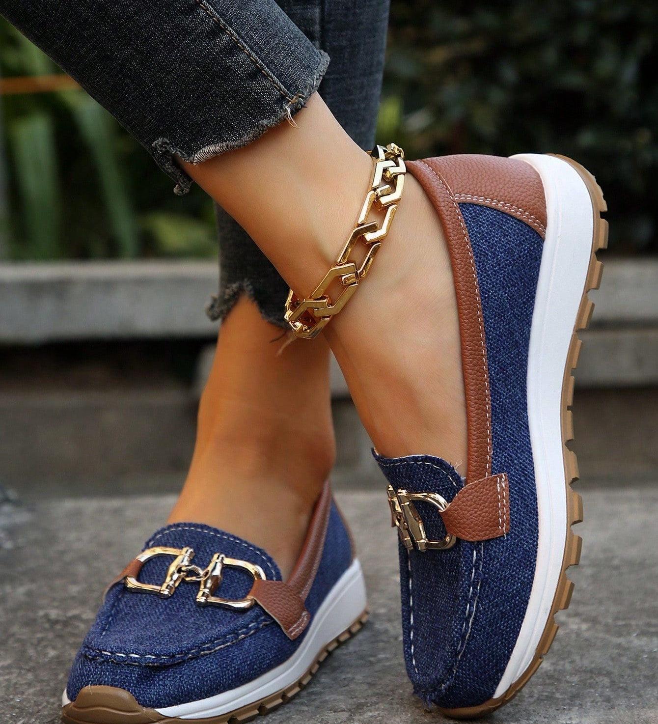 Eli - Sapatos rasos fivela
