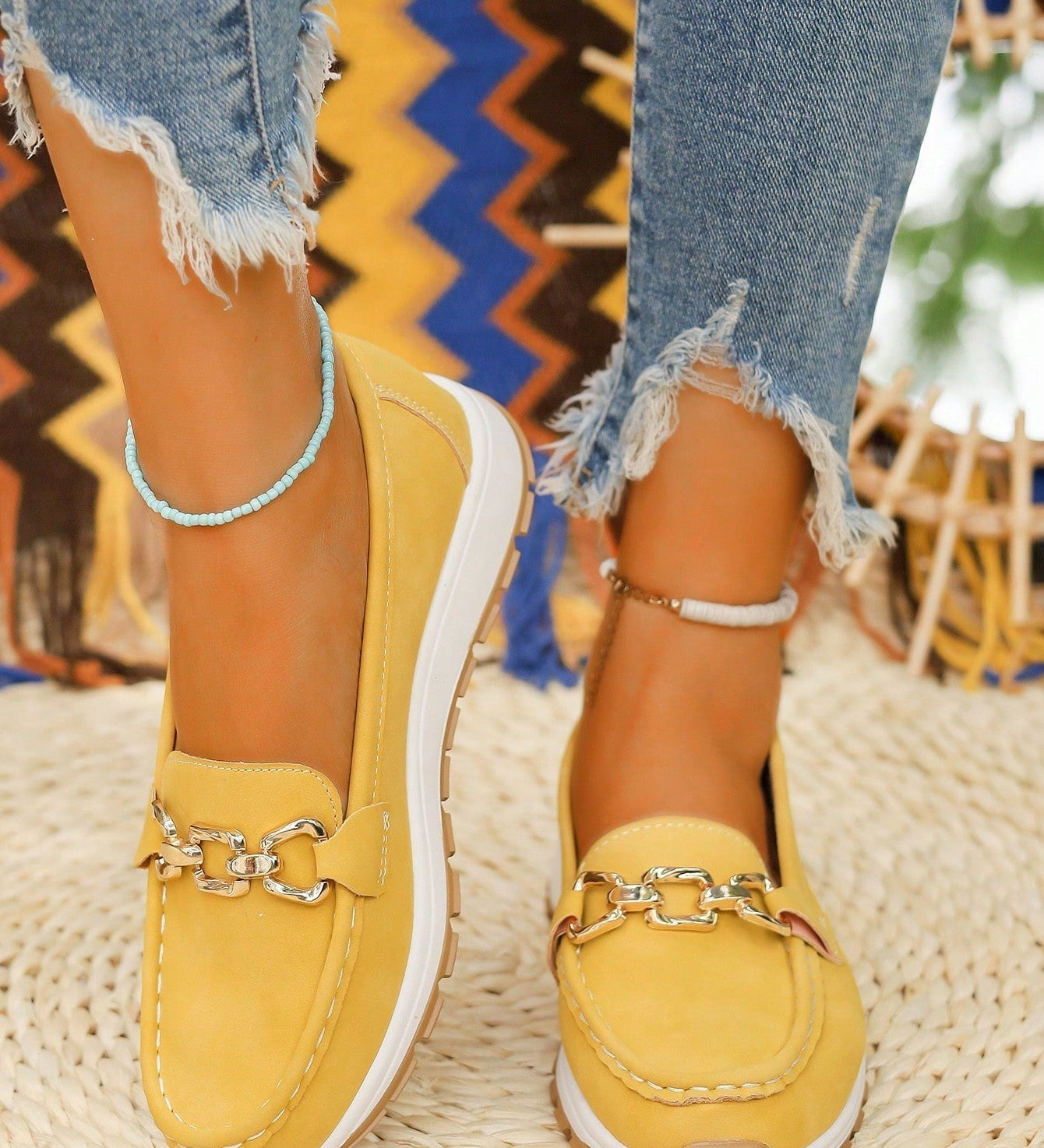 Eli - Sapatos rasos fivela