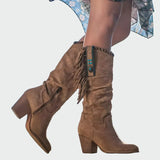 Madalena - Botins couro