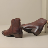 Camila - Botins Luxo Salto Baixo