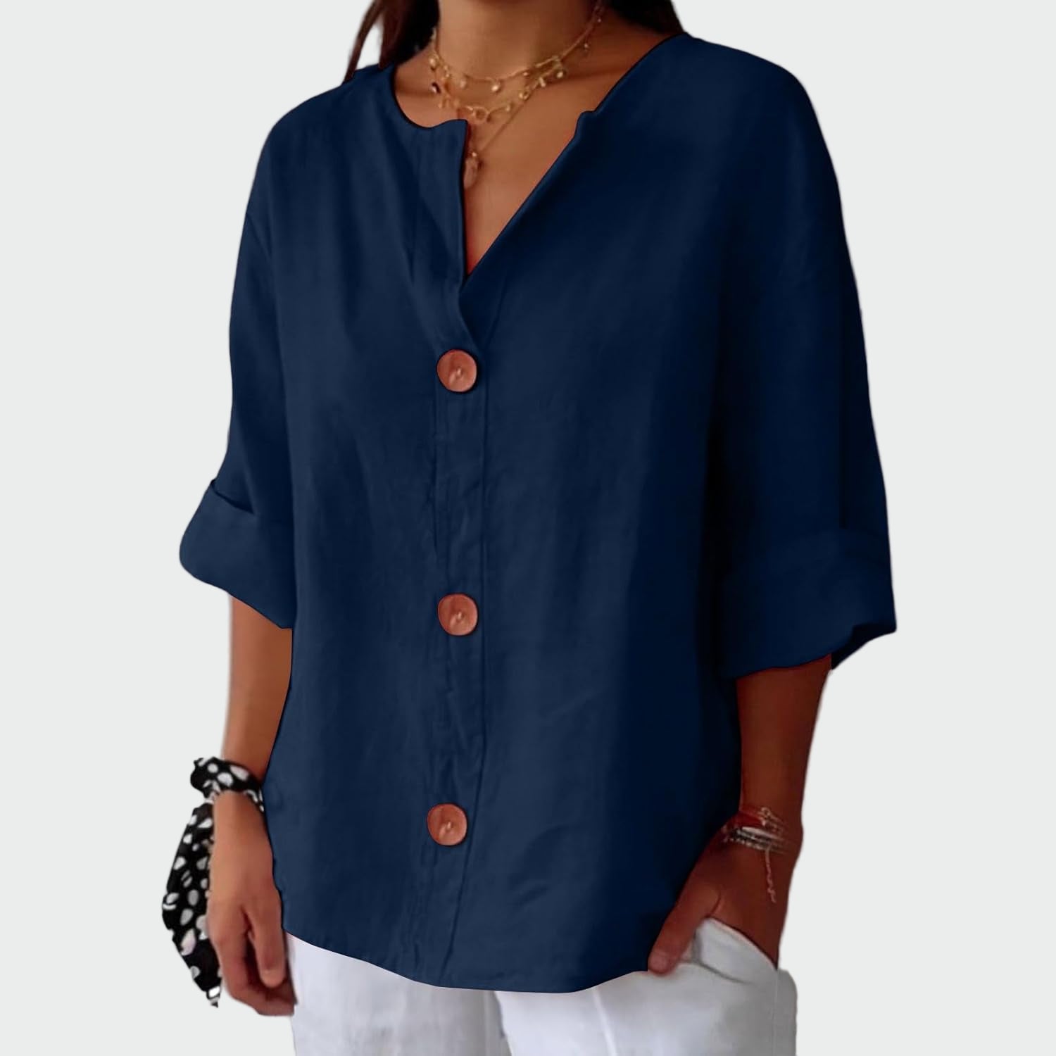 Elvira - Blusa de linho