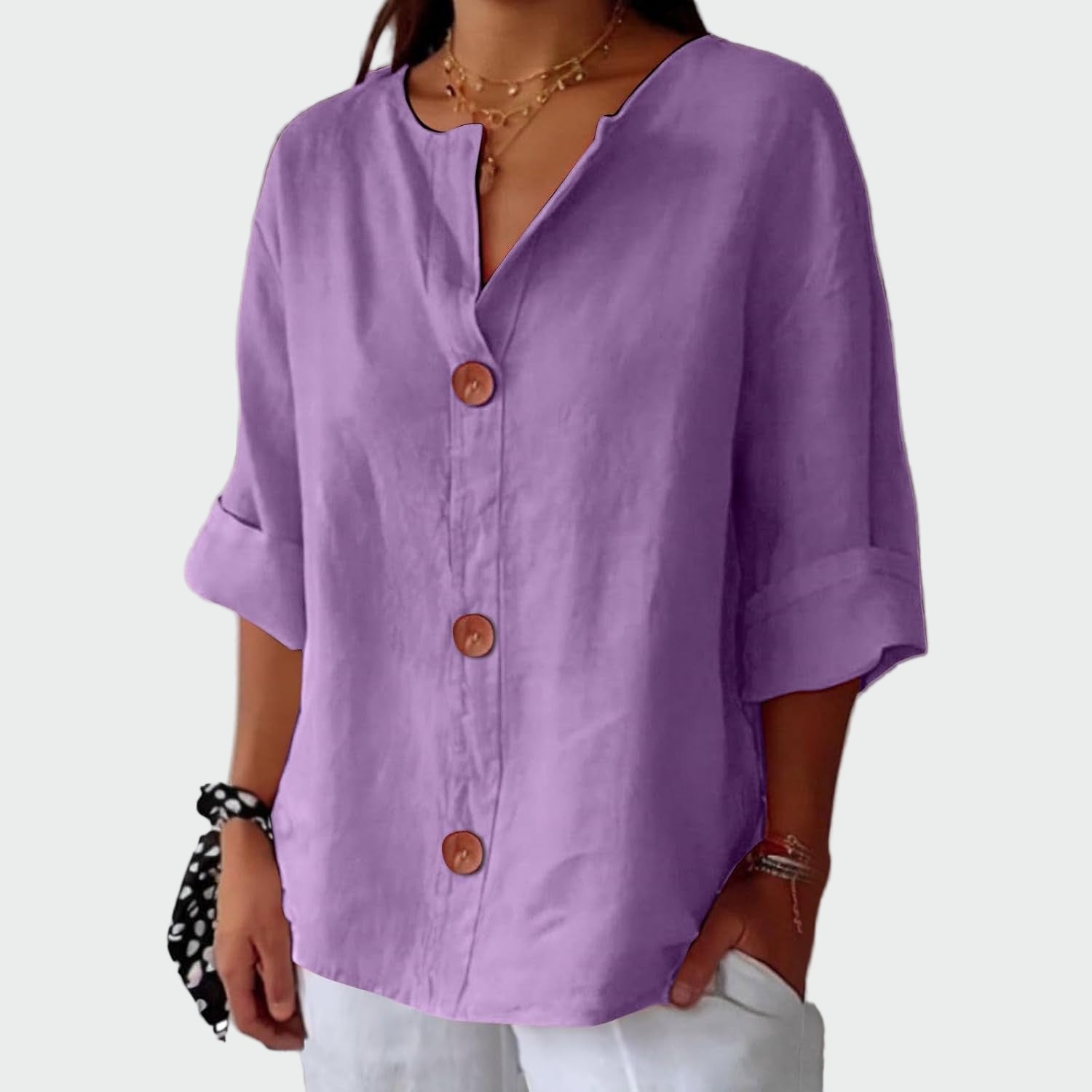 Elvira - Blusa de linho