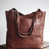 Elle - Bolsa clássica pele