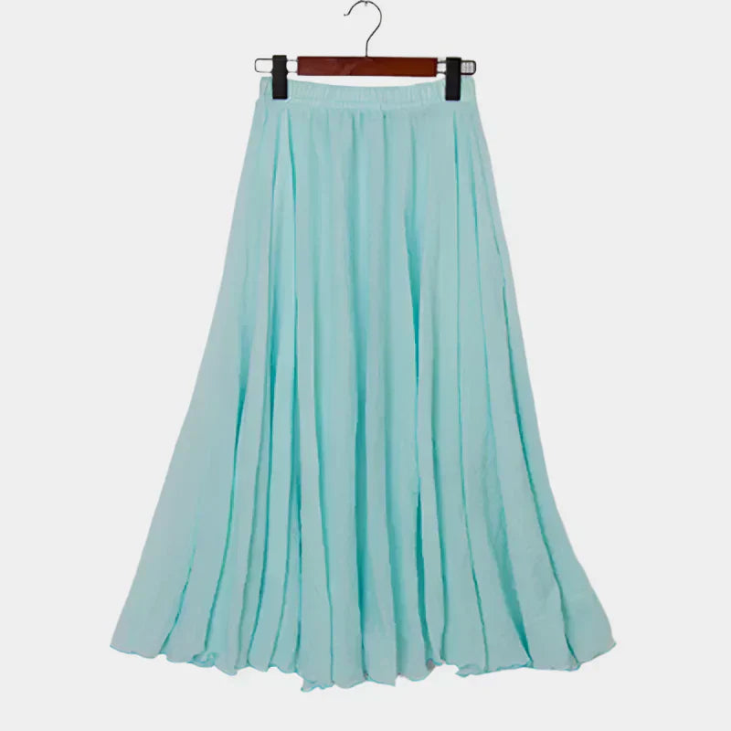 Matilde - Saia elegante com cintura alta