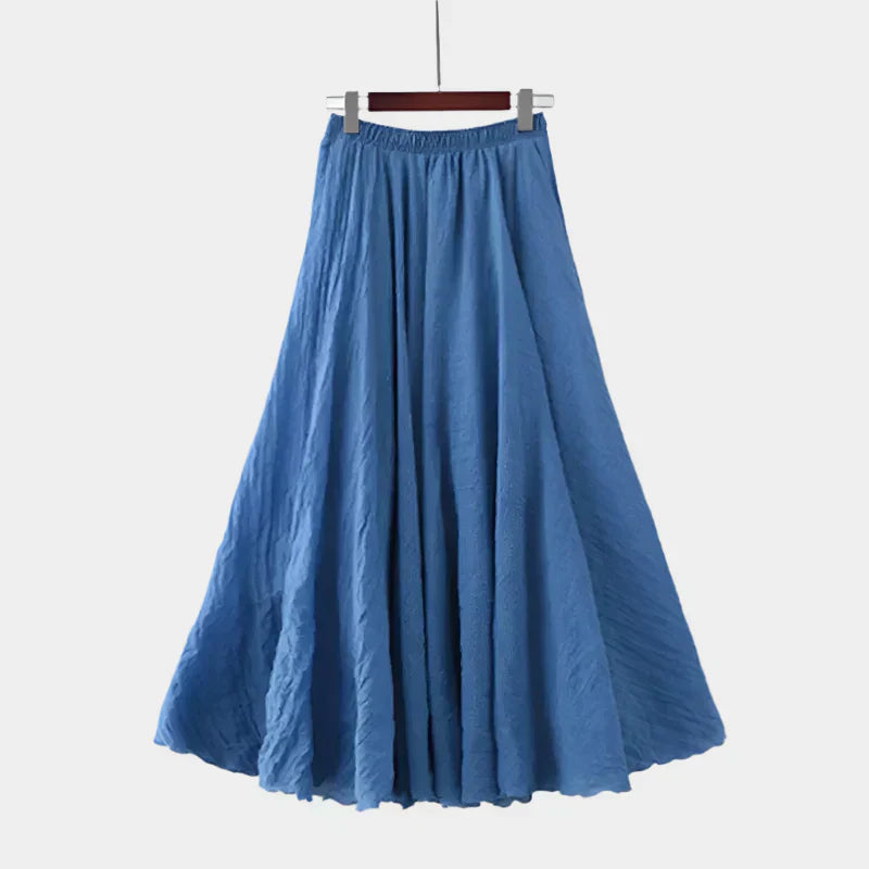 Matilde - Saia elegante com cintura alta