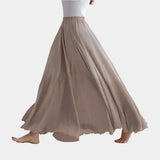 Matilde - Saia elegante com cintura alta