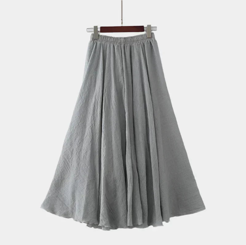 Matilde - Saia elegante com cintura alta