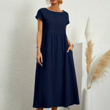 Lucia | Vestido de Algodão com Elegância Descomplicada