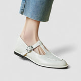 Camila - Sapatos Mary Jane baixos