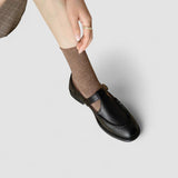 Ariana - Sapatos Mary Jane quadrados