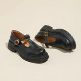 Mary Janes - Sapato de couro