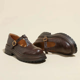 Mary Janes - Sapato de couro