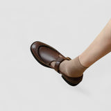 Ariana - Sapatos Mary Jane quadrados