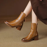 Clara - Botas pele