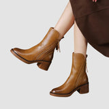 Clara - Botas pele