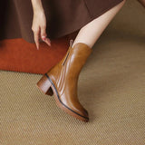 Clara - Botas pele