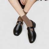 Ariana - Sapatos Mary Jane quadrados