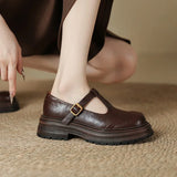 Mary Janes - Sapato de couro
