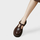 Mary Janes - Sapato de couro