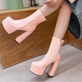 Carina - Botas plataforma alta