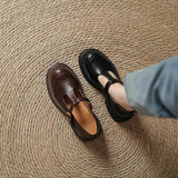 Mary Janes - Sapato de couro
