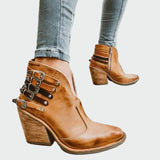 Amélia - Botins couro