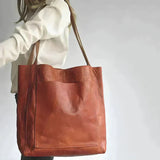 Elle - Bolsa clássica pele
