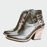Amélia - Botins couro